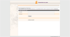 Desktop Screenshot of leden.parkeerservice.nl